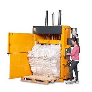 Cardboard balers