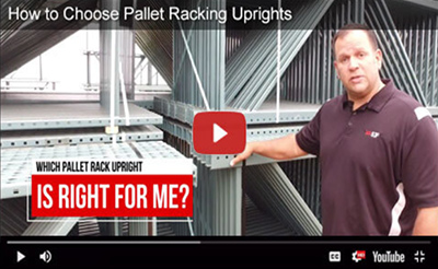 Pallet racking upright video