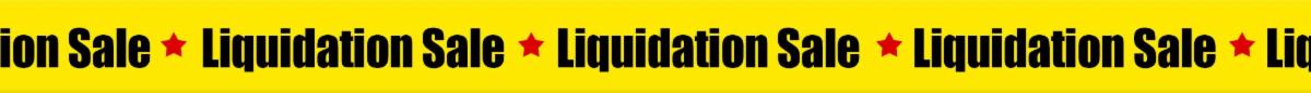 Liquidation Sale