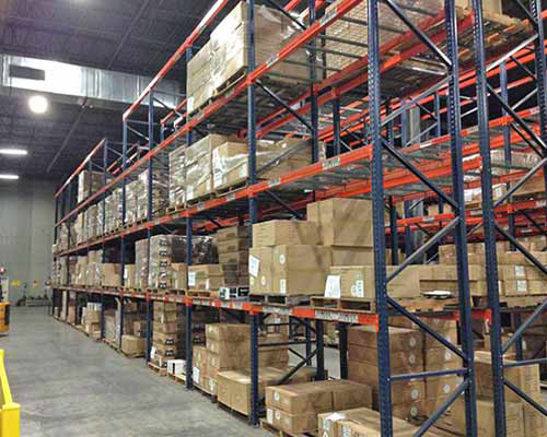 Warehouse Pallet Racks, Shelving, and Supplies