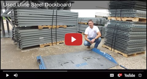 Uline steel dockboard