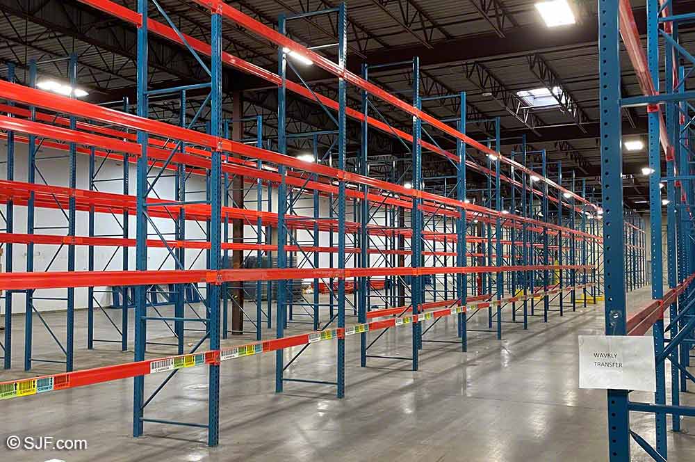 High Quality Used Teardrop Pallet Racking System