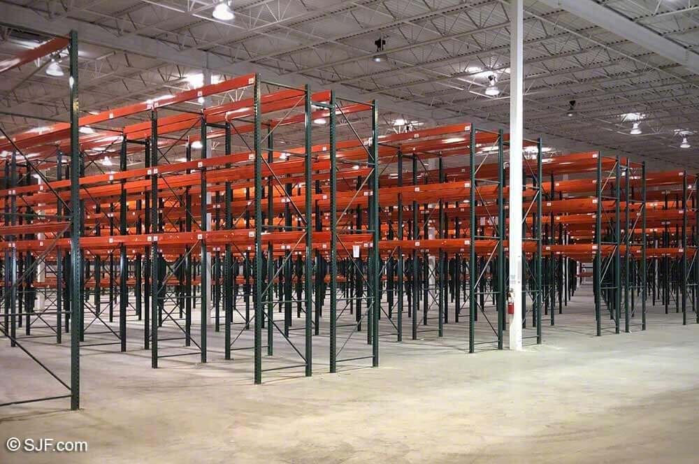 42/" D x 96/" W x 120/"H Used Pallet Rack Starter Kit