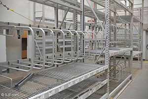 Vertical divider racks for vertical storage