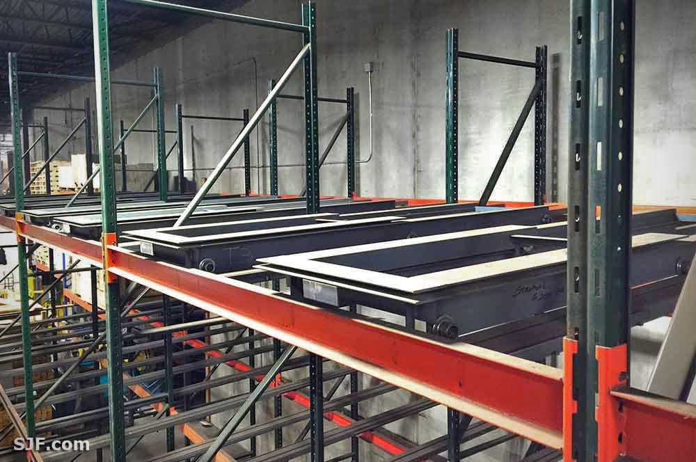 New & Used Push Back Racking System