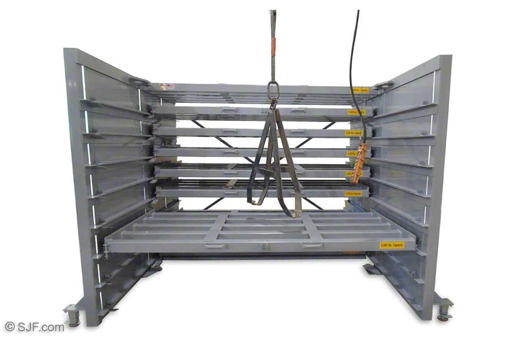 Sheet Metal Storage Racks - Racks for Sheet Metal Storage