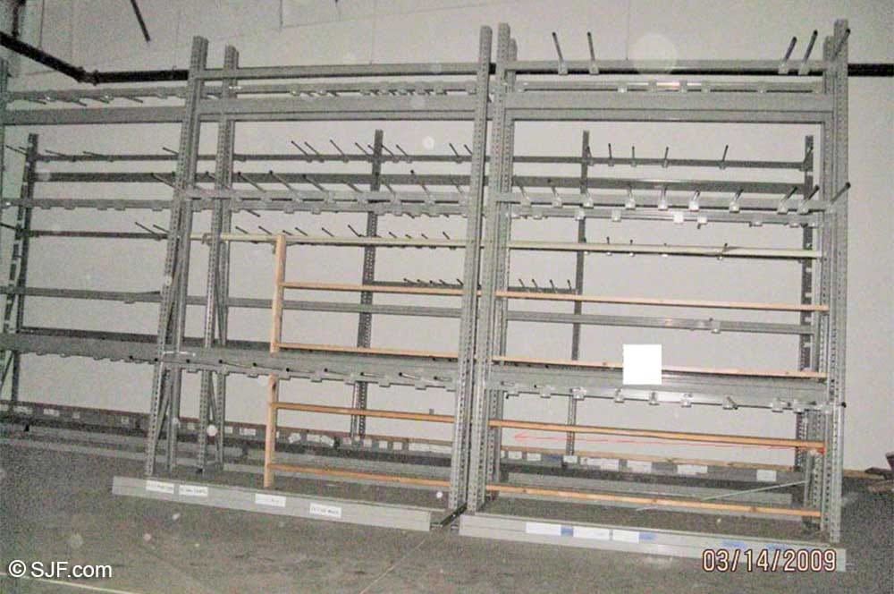 Steel RollOut Storage Racks (New & Used)