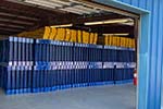 Used Structural Uprights by Unarco Pallet Rack
