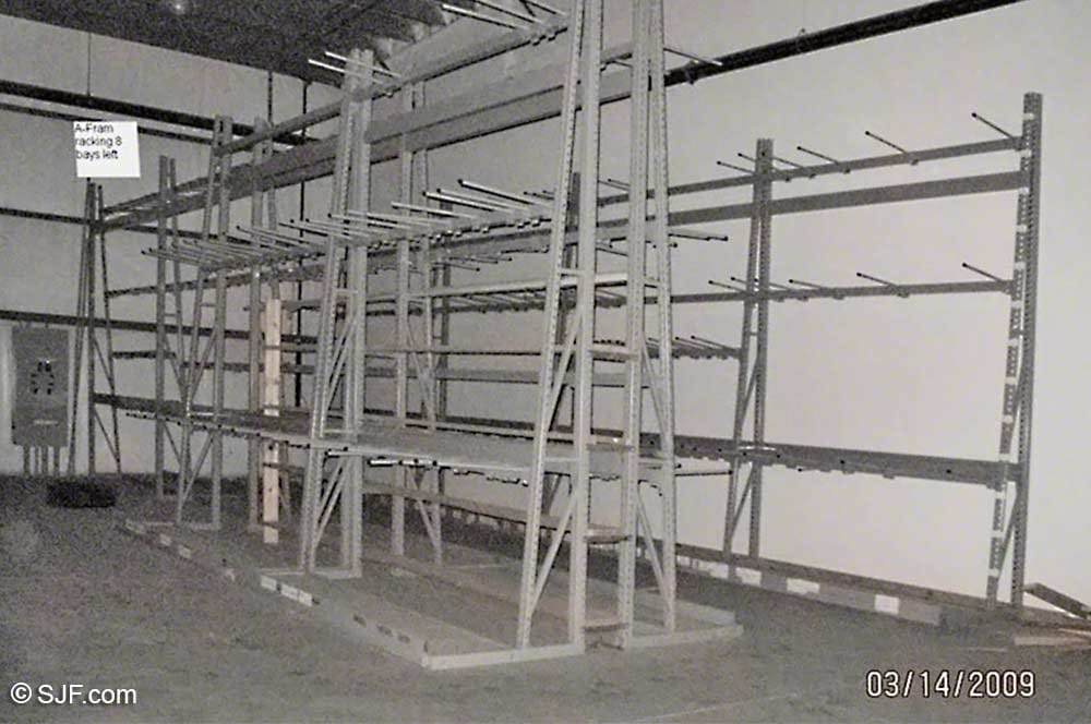 Used Shelving For Warehouse Sjf Com A Frame Used Shelving Racks To Get E