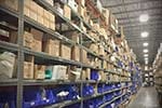 Used Metal Rivet Shelving Racks