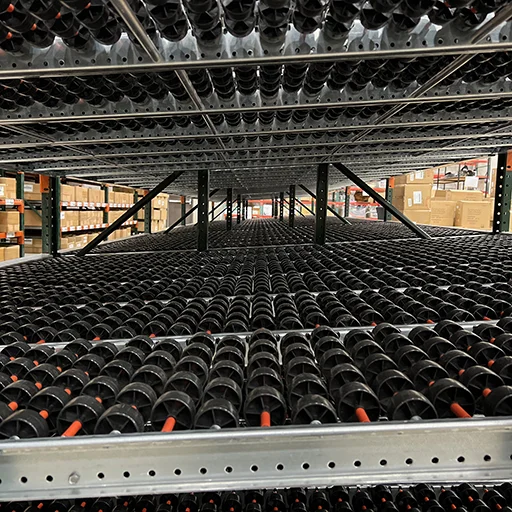 Efficient Carton Flow Rack System for Streamlined Warehouse Storage and Order Picking