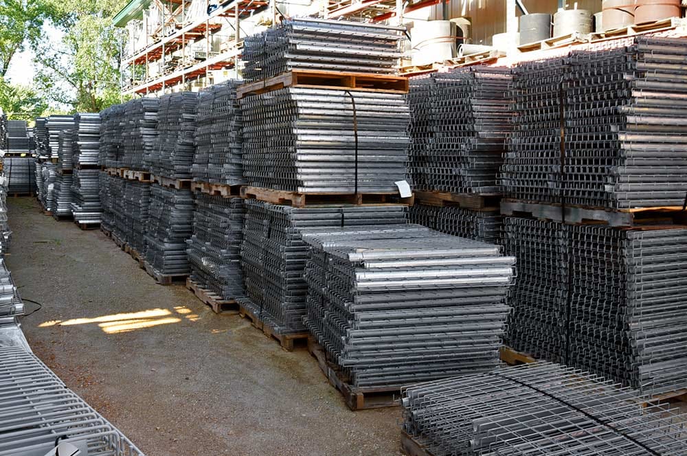 Used Wire Decking for Pallet Racks Near Me