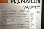 Wulftec WRT-150 Plate